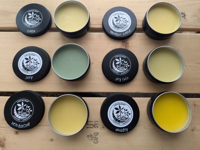 First edition: 98% kid made, 100% LocaLeaf healing salves now available, just in time for&nbsp;Christmas