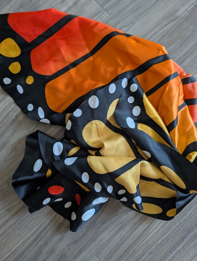 The very personal downward spiral of crumpled butterfly&nbsp;wings