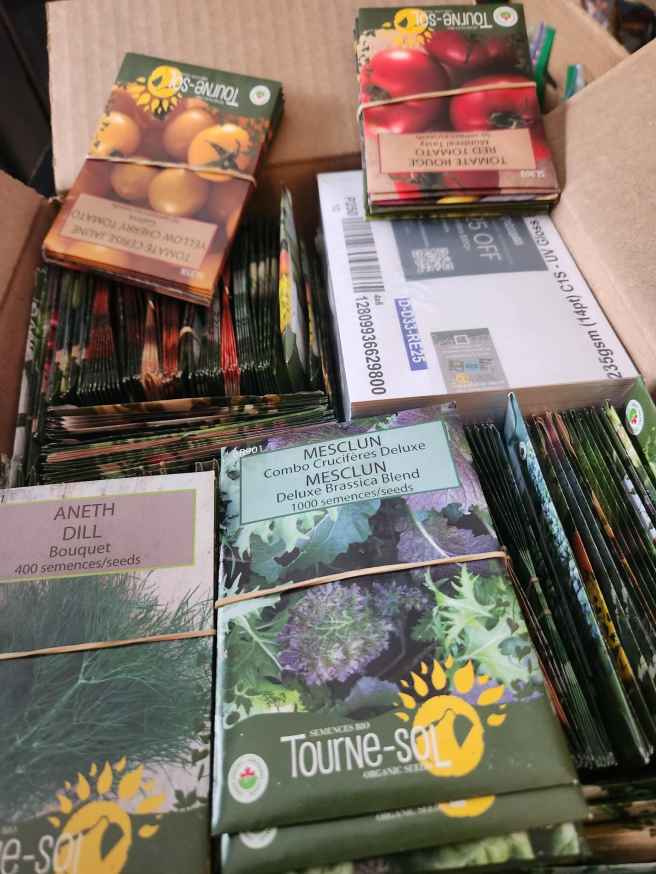 Seedy Saturday Aylmer / Samedi des semences à&nbsp;Aylmer